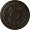 Ekena Millwork Tellson Ceiling Medallion (Fits Canopies up to 6 3/4"), 30 5/8"OD x 2 1/2"P, Stone Hearth CM30TESHF - alternate 1
